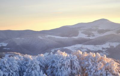 снег карпаты