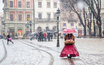 львов снег