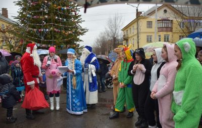 открытие елки