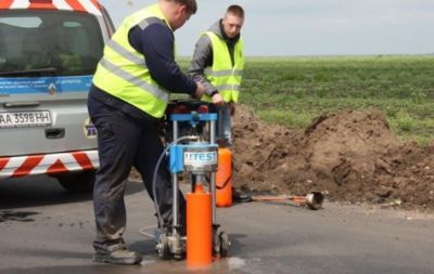 ремонт дороги проба асфальта